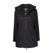 Save The Duck Svart Rachel Kort Parka Jacka Black, Dam