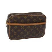 Louis Vuitton Vintage Pre-owned Canvas louis-vuitton-vskor Brown, Dam