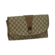 Gucci Vintage Pre-owned Tyg gucci-vskor Beige, Dam