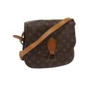 Louis Vuitton Vintage Pre-owned Canvas louis-vuitton-vskor Brown, Dam