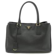 Prada Vintage Pre-owned Laeder totevskor Black, Dam