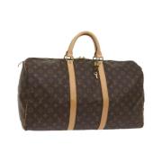 Louis Vuitton Vintage Pre-owned Canvas louis-vuitton-vskor Brown, Dam