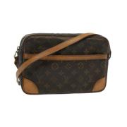 Louis Vuitton Vintage Pre-owned Canvas louis-vuitton-vskor Brown, Dam