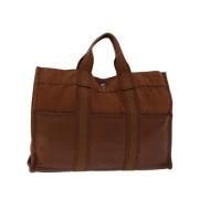 Hermès Vintage Pre-owned Bomull handvskor Brown, Dam