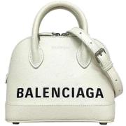 Balenciaga Vintage Pre-owned Laeder handvskor White, Dam