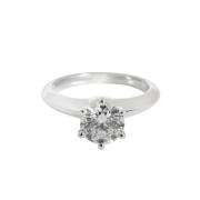 Tiffany & Co. Pre-owned Pre-owned Metall ringar Gray, Dam