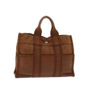 Hermès Vintage Pre-owned Bomull handvskor Brown, Dam