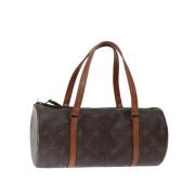 Louis Vuitton Vintage Pre-owned Canvas handvskor Brown, Dam