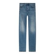 Saint Laurent Baggy jeans Blue, Dam