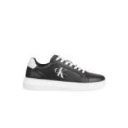 Calvin Klein Chunky Cupsole Mono LTH Skor Black, Herr