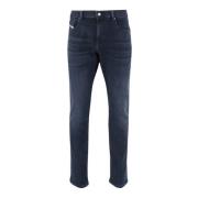 Diesel Slim Fit Mörk Denim Jeans Blue, Herr