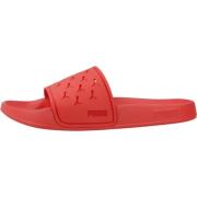 Puma Cut Out Sliders Red, Herr