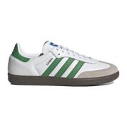 Adidas Originals Samba OG Vit/Grön/Gum 5 Sneakers White, Herr