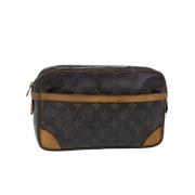 Louis Vuitton Vintage Pre-owned Canvas louis-vuitton-vskor Brown, Dam