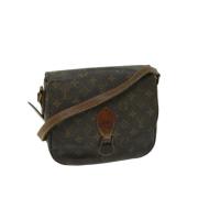 Louis Vuitton Vintage Pre-owned Canvas louis-vuitton-vskor Brown, Dam