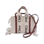 Chloé Pre-owned Pre-owned Bomull totevskor White, Dam