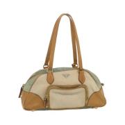 Prada Vintage Pre-owned Bomull handvskor Beige, Dam