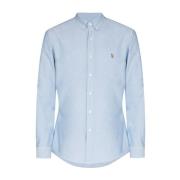 Polo Ralph Lauren Slim Fit Bomulls Skjorta Blue, Herr