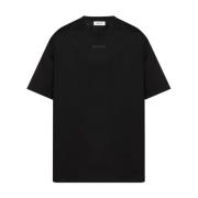 Lanvin Svart Bomull Jersey T-shirt Black, Herr