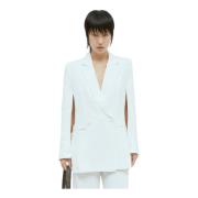 St. Agni Linne Splitärm Blazer White, Dam