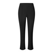 Mads Nørgaard Slim-Fit Cigarette Ben Byxor Svart Black, Dam