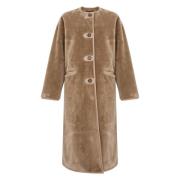 Seventy Fashionable Coat Line Green, Dam