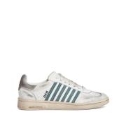 Dsquared2 Sneakers med sliten finish White, Herr