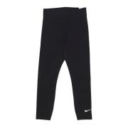 Nike Klassiska höga midjeleggings Svart/Vit Black, Dam