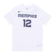 Nike Ja Morant NBA Tee Vit White, Herr