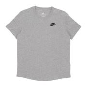 Nike Sportswear Club Tee Heather/Black T-shirt Gray, Dam