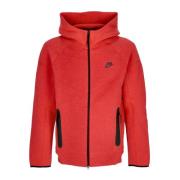 Nike Tech Fleece Zip Hoodie Lättvikts Röd Red, Herr