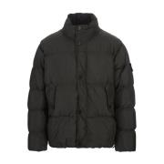 Stone Island Grå Lättvikt Nylon Blouson Jacka Gray, Herr