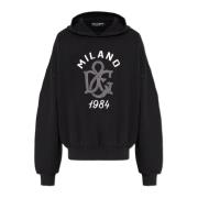 Dolce & Gabbana Hoodie Black, Herr