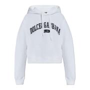 Dolce & Gabbana Hoodie White, Dam