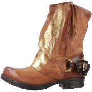 A.s.98 Western Style Cowboy Boots Brown, Dam