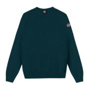 Colmar Herr Cashmere Crewneck Sweater Green, Herr