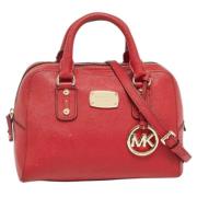 Michael Kors Pre-owned Pre-owned Laeder handvskor Red, Dam