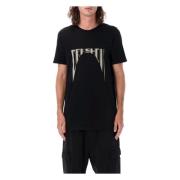 Rick Owens Svart Grafiskt Tryck T-shirt Black, Herr