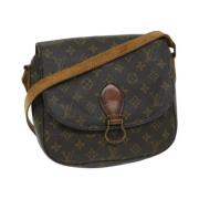 Louis Vuitton Vintage Pre-owned Canvas louis-vuitton-vskor Brown, Dam