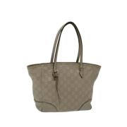 Gucci Vintage Pre-owned Canvas gucci-vskor White, Dam