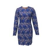 Stella McCartney Pre-owned Pre-owned Silke klnningar Blue, Dam