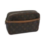 Louis Vuitton Vintage Pre-owned Canvas louis-vuitton-vskor Brown, Dam