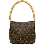 Louis Vuitton Vintage Pre-owned Canvas handvskor Brown, Dam