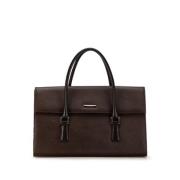 Burberry Vintage Pre-owned Laeder handvskor Brown, Dam