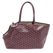 Goyard Vintage Pre-owned Canvas handvskor Red, Dam