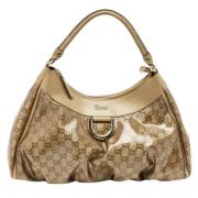 Gucci Vintage Pre-owned Canvas handvskor Beige, Dam