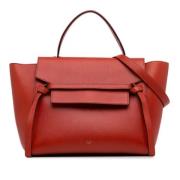 Celine Vintage Pre-owned Laeder celine-vskor Red, Dam