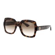 Gucci Stiliga solglasögon Gg1337S Brown, Dam