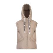 Khrisjoy Ikonisk Brun Vadderad Gilet Brown, Dam