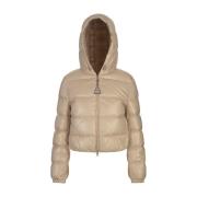 Moncler Brun Bayard Kort Dunjacka Brown, Dam